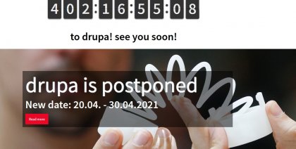 DRUPA reporté !